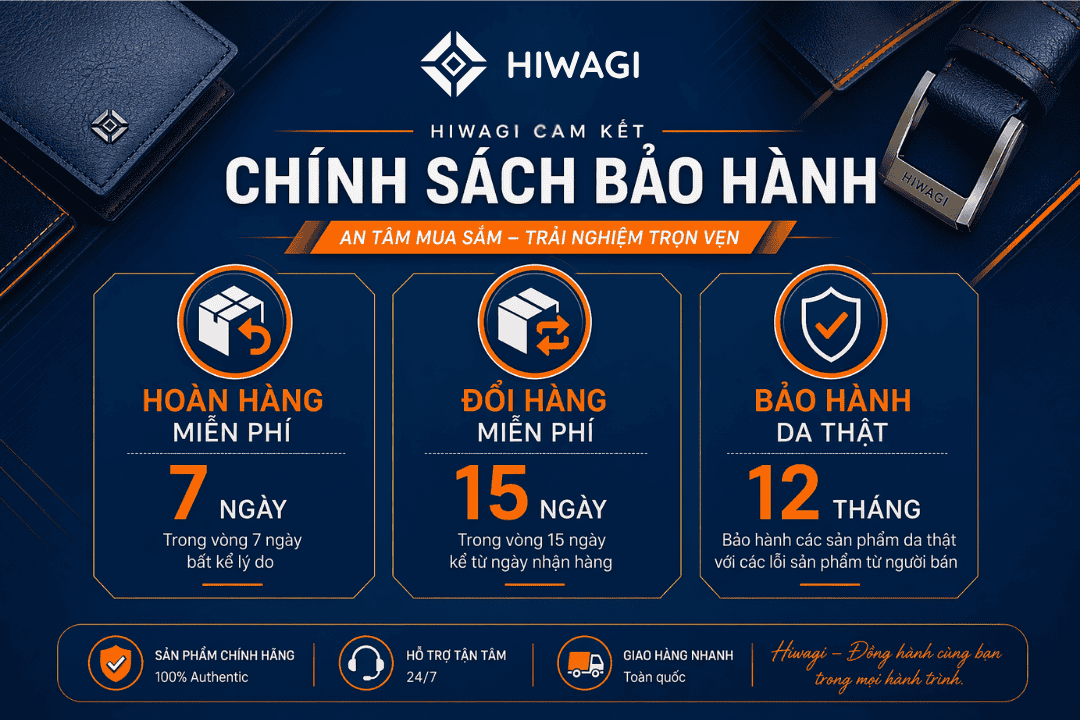 chính sách bảo hành tại HIWAGI