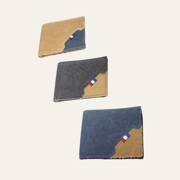 Ví Vải Canvas Two Color HWG004 - Ảnh 4