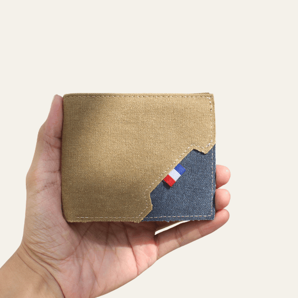 Ví Vải Canvas Two Color HWG004 - Ảnh 5